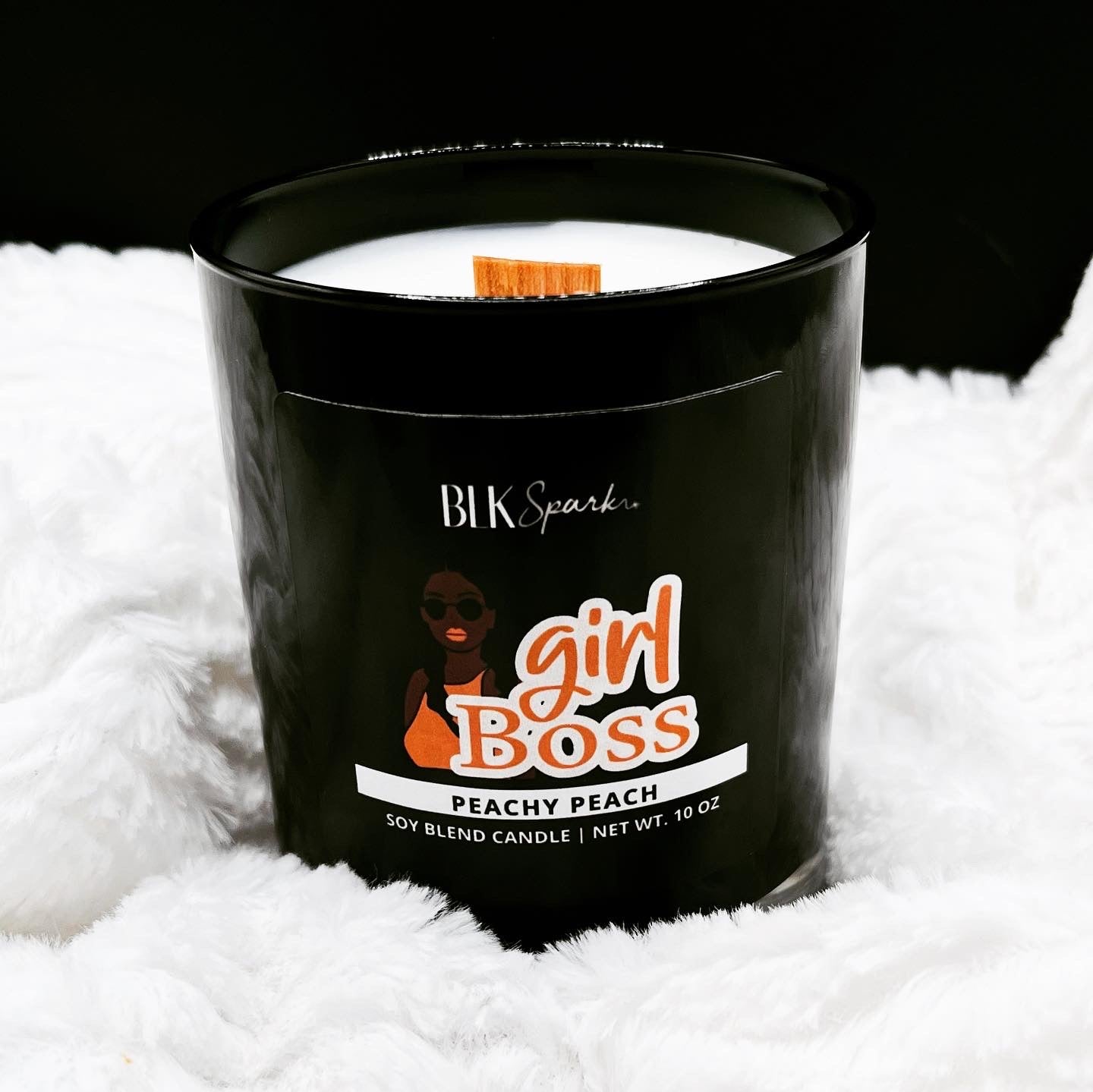 WHM 8.5oz Peachy Peach Candle